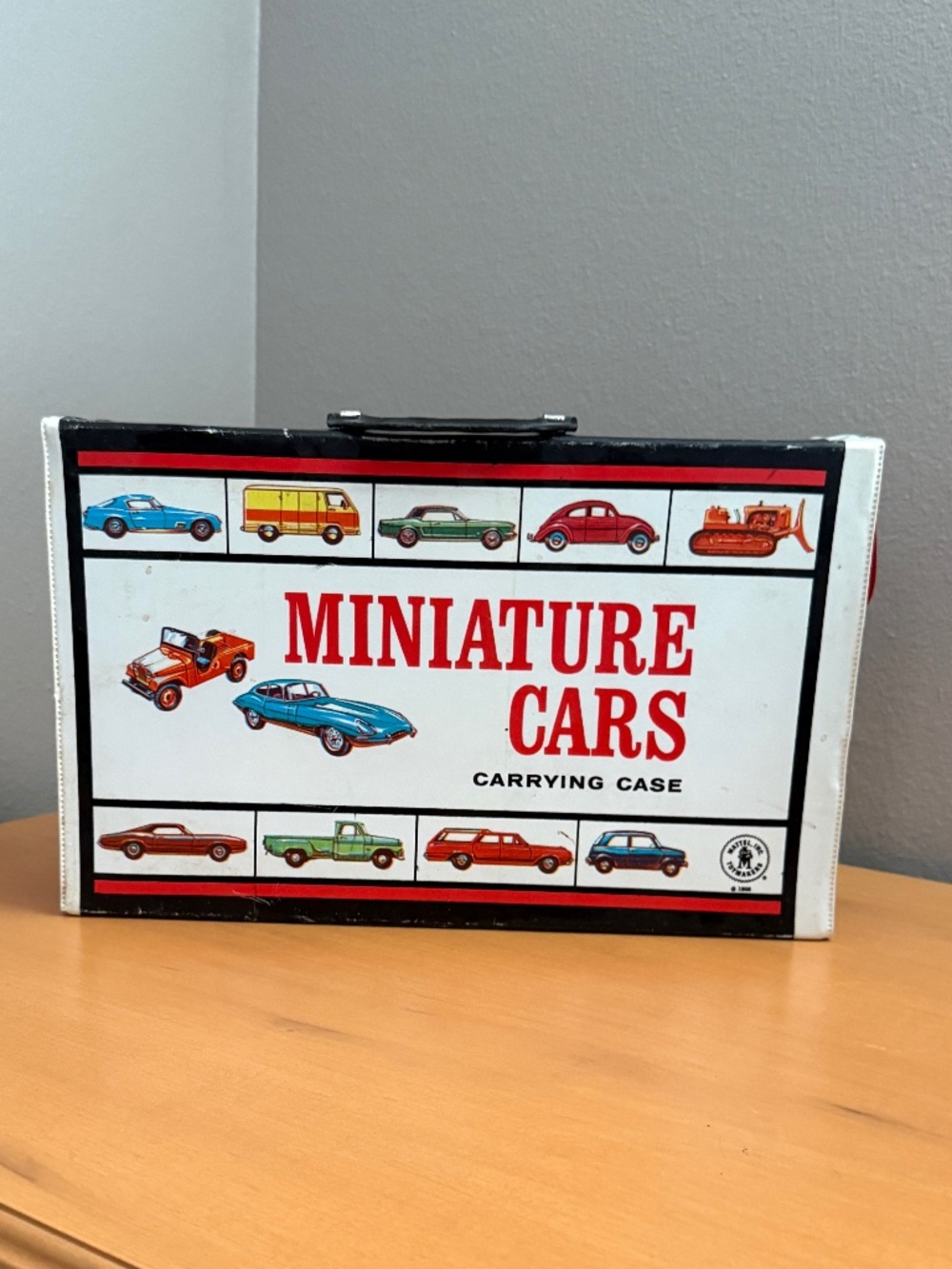 Vintage Mattel Miniature Car Carry Case w/ 31 Lesney Matchbox Cars - Picture 4 of 16